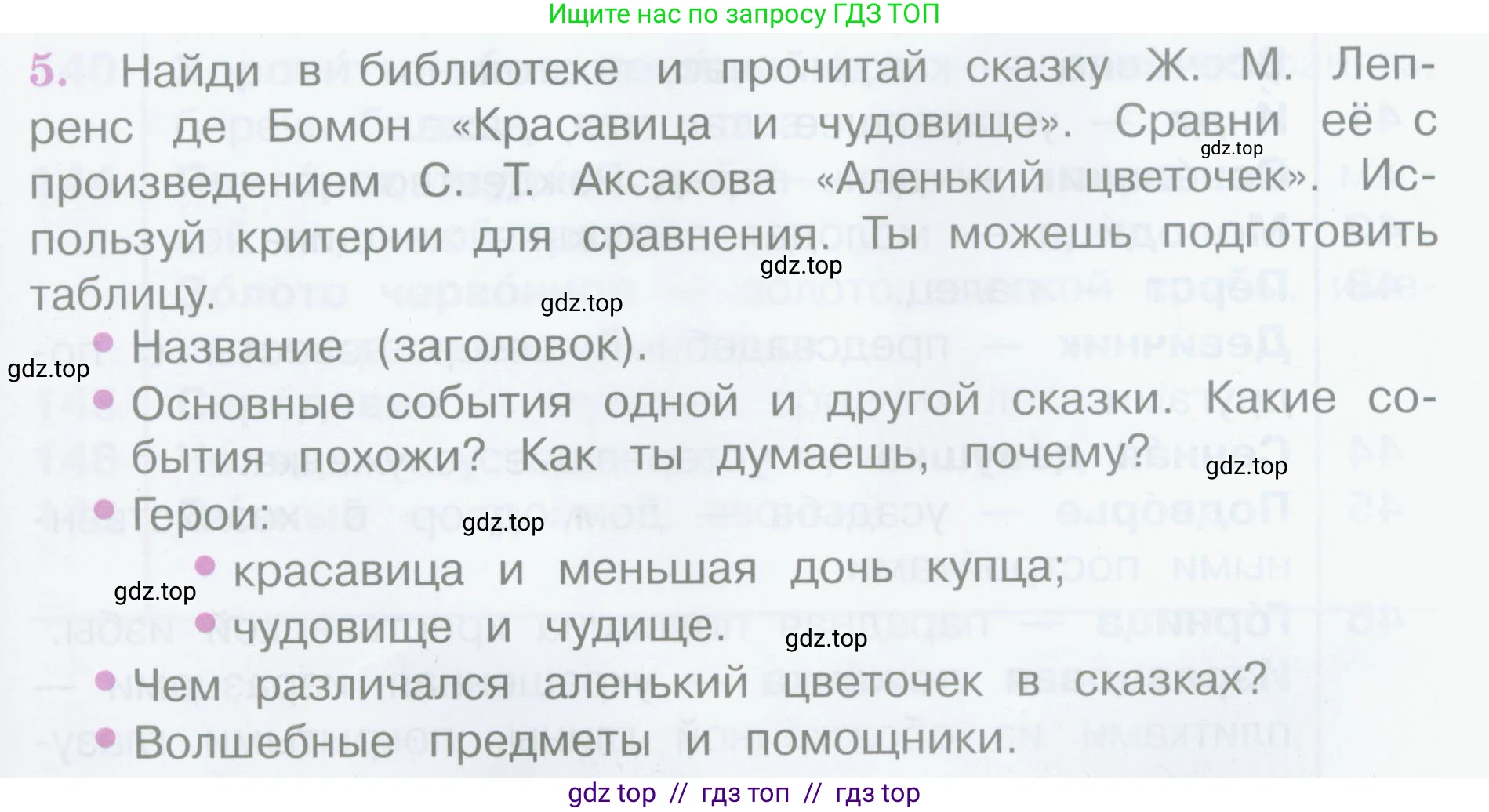 Литературное чтение, 4 класс Учебник, авторы: Климанова Людмила Федоровна, Горецкий Всеслав Гаврилович, Голованова Мария Владимировна, Виноградская Людмила Андреевна, Бойкина Марина Викторовна, издательство Просвещение, Москва, 2023, белого цвета, Часть 1, страница 155, номер 5, Условие
