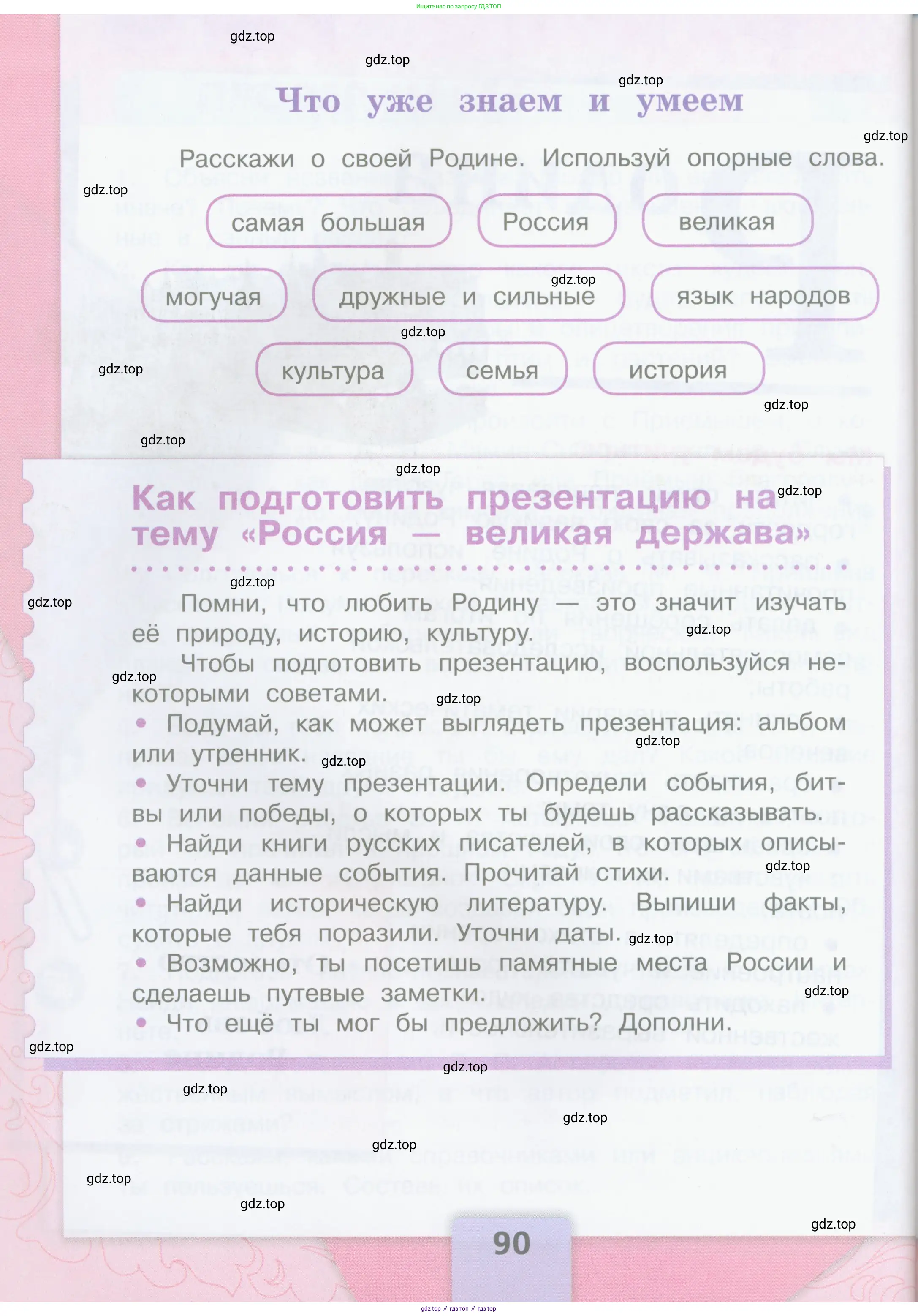 Литературное чтение, 4 класс Учебник, авторы: Климанова Людмила Федоровна, Горецкий Всеслав Гаврилович, Голованова Мария Владимировна, Виноградская Людмила Андреевна, Бойкина Марина Викторовна, издательство Просвещение, Москва, 2023, белого цвета, Часть 2, страница 90