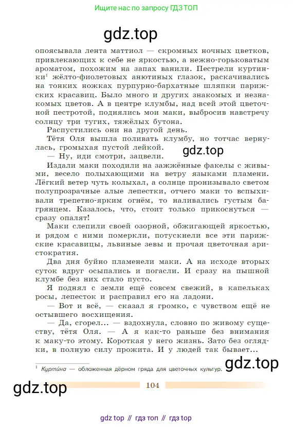Литература, 5 класс Учебник, авторы: Коровина Вера Яновна, Журавлев Виктор Петрович, Коровин Валентин Иванович, издательство Просвещение, Москва, 2023, бирюзового цвета, страница 104