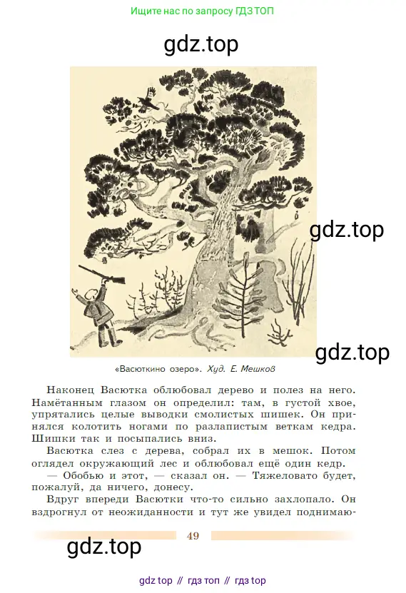 Литература, 5 класс Учебник, авторы: Коровина Вера Яновна, Журавлев Виктор Петрович, Коровин Валентин Иванович, издательство Просвещение, Москва, 2023, бирюзового цвета, страница 49