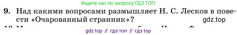 Литература, 10 класс Учебник, авторы: Курдюмова Тамара Федоровна, Колокольцев Евгений Николаевич, Марьина Ольга Борисовна, Леонов Сергей Александрович, Демидова Нина Алексеевна, Самойлова Елена Александровна, издательство Просвещение, Москва, 2021, белого цвета, страница 300, номер 9, Условие