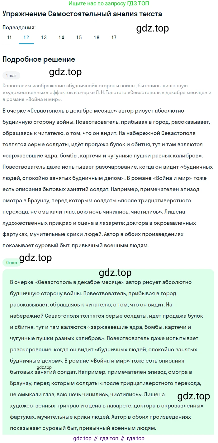 Литература, 10 класс Учебник, авторы: Зинин Сергей Александрович, Сахаров Всеволод Иванович, издательство Русское слово, Москва, 2019, красного цвета, Часть 2, страница 208, Решение (продолжение 2)
