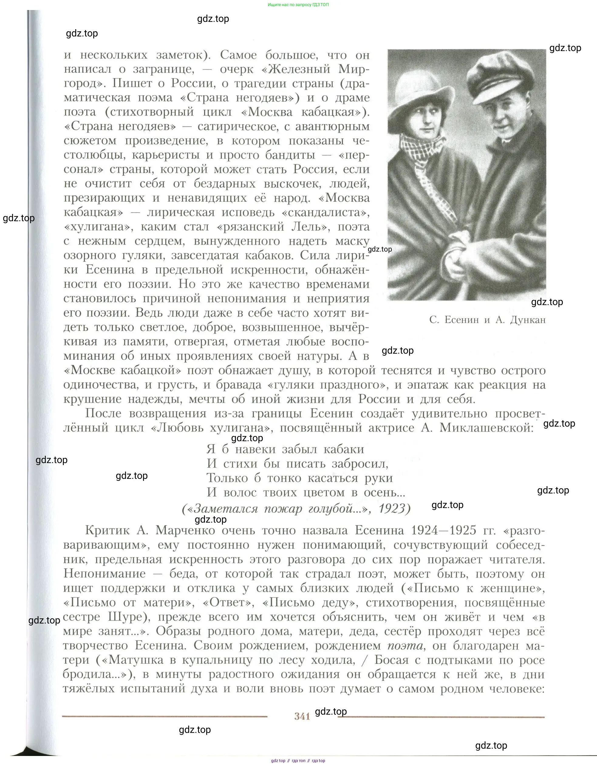 Литература, 11 класс Учебник, авторы: Коровин Валентин Иванович, Вершинина Наталья Леонидовна, Гальцова Елена Дмитриевна, Дмитриева Екатерина Евгеньевна, Журавлев Виктор Петрович, Капитанова Людмила Анатольевна, Николаева Евгения Васильевна, Сапожков Сергей Вениаминович, Тихомиров Серней Владимирович, Урманов Александр Васильевич, Целкова Лина Николаевна, Чернышева Елена Геннадьевна, издательство Просвещение, Москва, 2019, зелёного цвета, Часть 2, страница 341