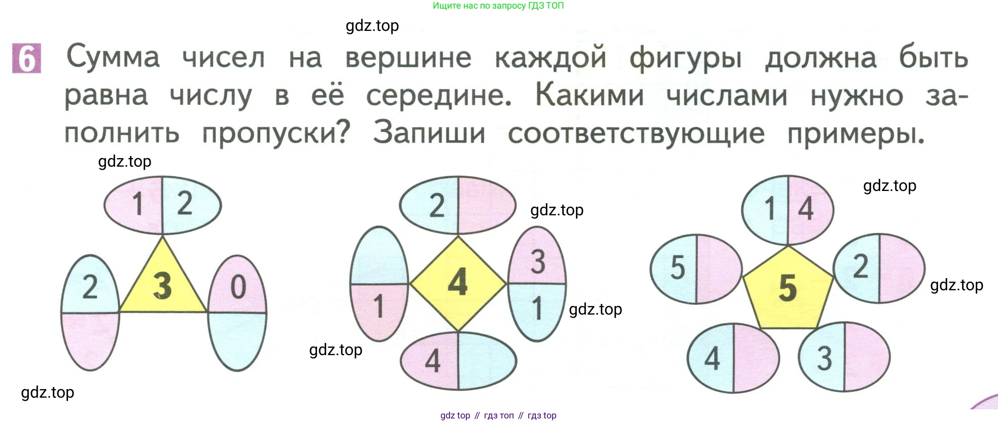 Математика, 1 класс Учебник, авторы: Дорофеев Георгий Владимирович, Миракова Татьяна Николаевна, Бука Татьяна Борисовна, издательство Просвещение, Москва, 2019 - 2022, белого цвета, Часть 1, страница 107, номер 6, Условие 2019-2022