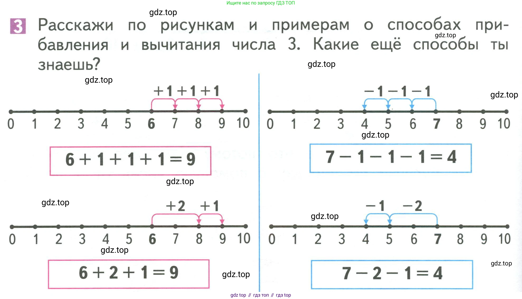 Математика, 1 класс Учебник, авторы: Дорофеев Георгий Владимирович, Миракова Татьяна Николаевна, Бука Татьяна Борисовна, издательство Просвещение, Москва, 2019 - 2022, белого цвета, Часть 1, страница 114, номер 3, Условие 2019-2022