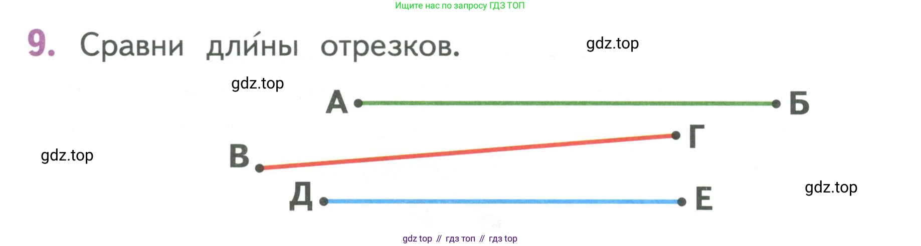 Математика, 1 класс Учебник, авторы: Дорофеев Георгий Владимирович, Миракова Татьяна Николаевна, Бука Татьяна Борисовна, издательство Просвещение, Москва, 2019 - 2022, белого цвета, Часть 1, страница 136, номер 9, Условие 2019-2022