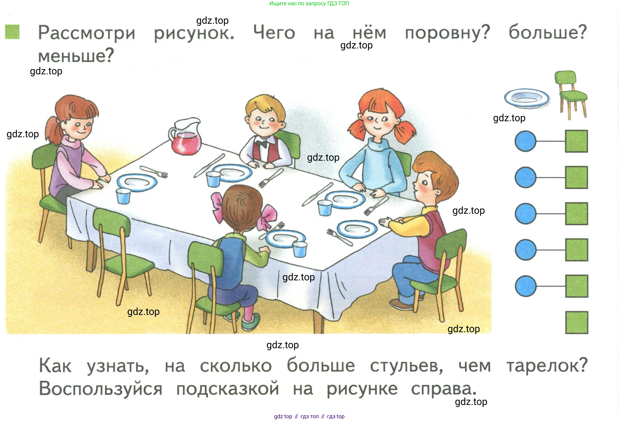 Математика, 1 класс Учебник, авторы: Дорофеев Георгий Владимирович, Миракова Татьяна Николаевна, Бука Татьяна Борисовна, издательство Просвещение, Москва, 2019 - 2022, белого цвета, Часть 1, страница 24, номер 1, Условие 2019-2022