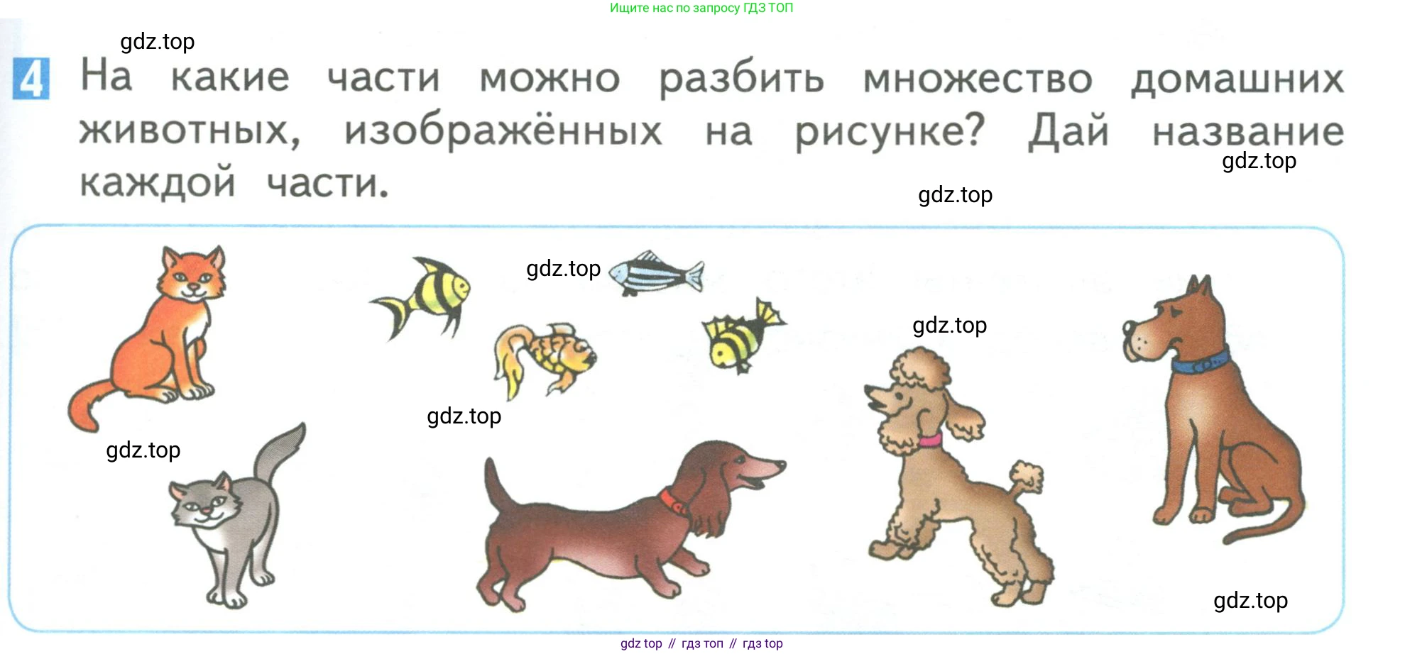Математика, 1 класс Учебник, авторы: Дорофеев Георгий Владимирович, Миракова Татьяна Николаевна, Бука Татьяна Борисовна, издательство Просвещение, Москва, 2019 - 2022, белого цвета, Часть 1, страница 53, номер 4, Условие 2019-2022
