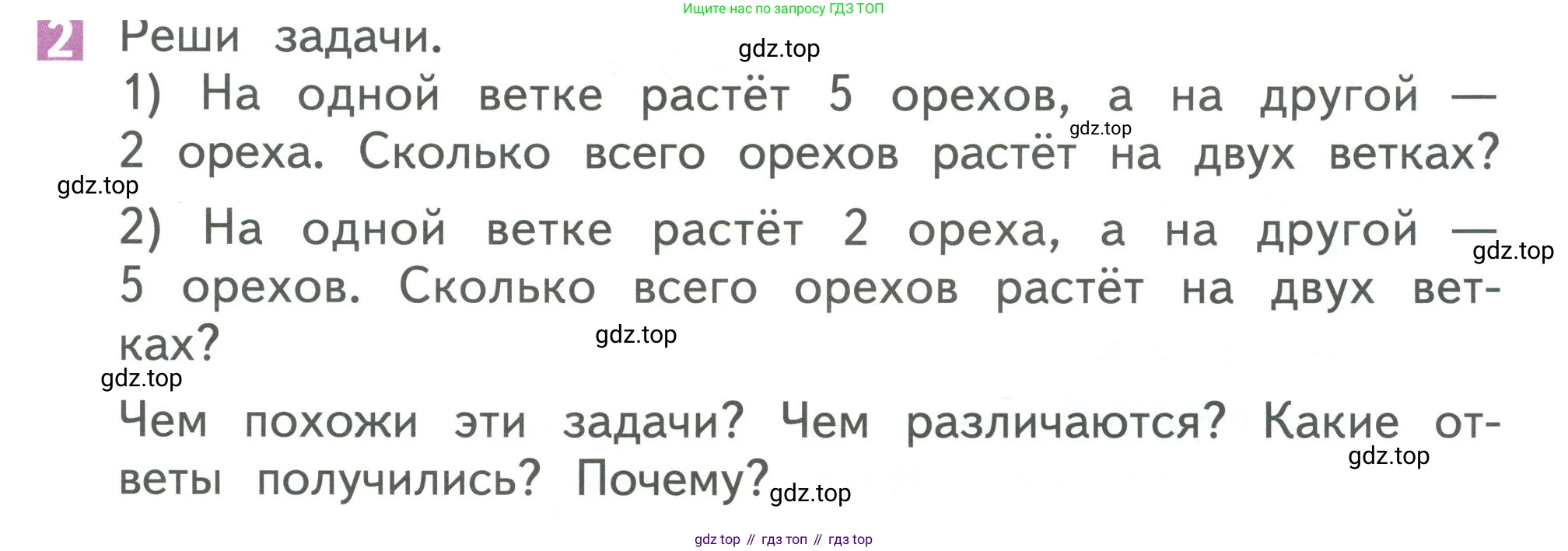 Математика, 1 класс Учебник, авторы: Дорофеев Георгий Владимирович, Миракова Татьяна Николаевна, Бука Татьяна Борисовна, издательство Просвещение, Москва, 2019 - 2022, белого цвета, Часть 2, страница 19, номер 2, Условие 2019-2022