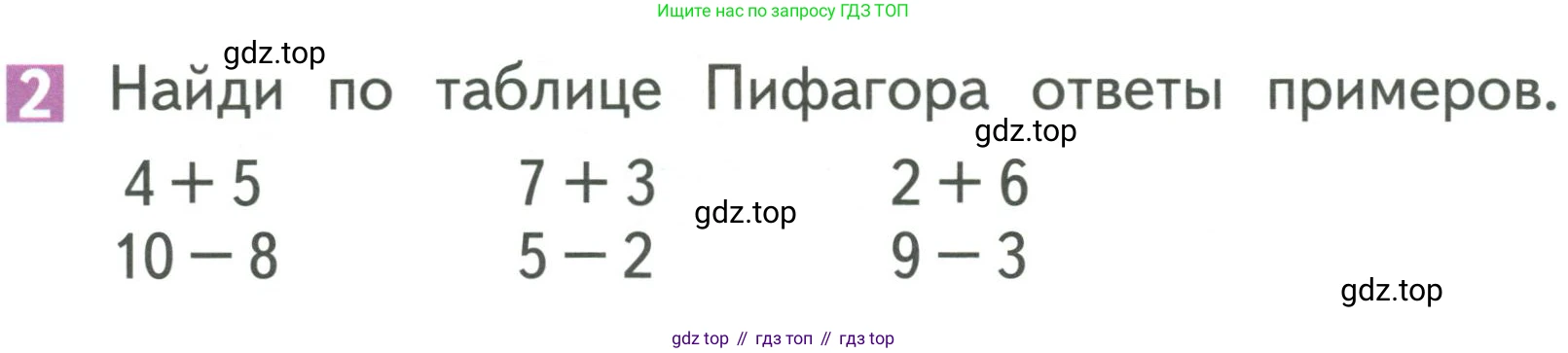 Математика, 1 класс Учебник, авторы: Дорофеев Георгий Владимирович, Миракова Татьяна Николаевна, Бука Татьяна Борисовна, издательство Просвещение, Москва, 2019 - 2022, белого цвета, Часть 2, страница 44, номер 2, Условие 2019-2022