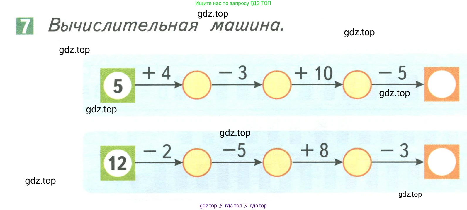 Математика, 1 класс Учебник, авторы: Дорофеев Георгий Владимирович, Миракова Татьяна Николаевна, Бука Татьяна Борисовна, издательство Просвещение, Москва, 2019 - 2022, белого цвета, Часть 2, страница 82, номер 7, Условие 2019-2022