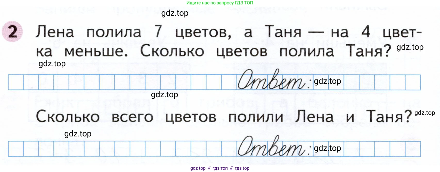 Математика, 1 класс рабочая тетрадь, авторы: Моро Мария Игнатьевна, Волкова Светлана Ивановна, издательство Просвещение, Москва, 2023, белого цвета, Часть 2, страница 18, номер 2, Условие