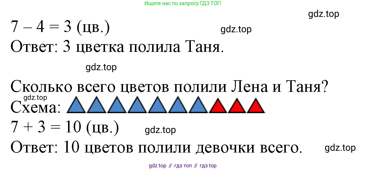 Математика, 1 класс рабочая тетрадь, авторы: Моро Мария Игнатьевна, Волкова Светлана Ивановна, издательство Просвещение, Москва, 2023, белого цвета, Часть 2, страница 18, номер 2, Решение (продолжение 2)