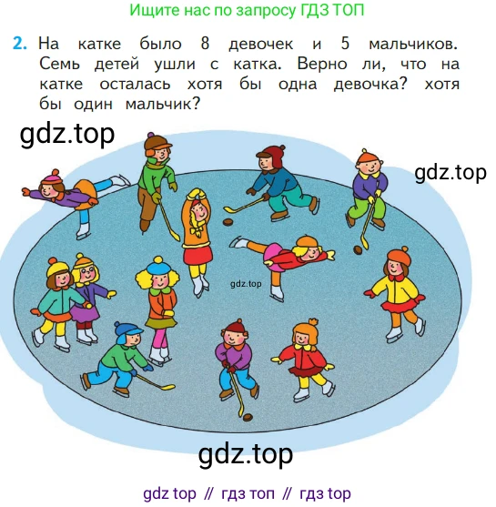 ГДЗ Математика, 1 класс Учебник, авторы: Моро Мария Игнатьевна, Волкова Светлана Ивановна, Степанова Светлана Вячеславовна, издательство Просвещение, Москва, 2023, белого цвета, Часть 1, страница 118, номер 2, Условие