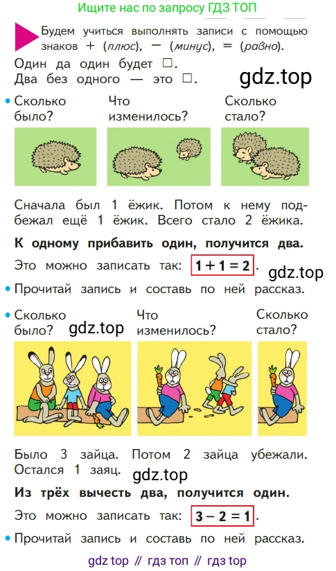 ГДЗ Математика, 1 класс Учебник, авторы: Моро Мария Игнатьевна, Волкова Светлана Ивановна, Степанова Светлана Вячеславовна, издательство Просвещение, Москва, 2023, белого цвета, Часть 1, страница 28, номер 28, Условие