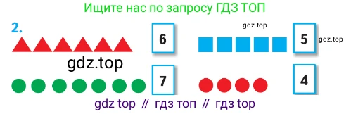 ГДЗ Математика, 1 класс Учебник, авторы: Моро Мария Игнатьевна, Волкова Светлана Ивановна, Степанова Светлана Вячеславовна, издательство Просвещение, Москва, 2023, белого цвета, Часть 1, страница 52, номер 2, Условие