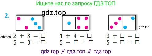 ГДЗ Математика, 1 класс Учебник, авторы: Моро Мария Игнатьевна, Волкова Светлана Ивановна, Степанова Светлана Вячеславовна, издательство Просвещение, Москва, 2023, белого цвета, Часть 1, страница 56, номер 2, Условие