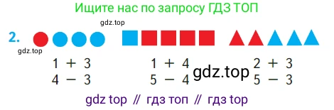 ГДЗ Математика, 1 класс Учебник, авторы: Моро Мария Игнатьевна, Волкова Светлана Ивановна, Степанова Светлана Вячеславовна, издательство Просвещение, Москва, 2023, белого цвета, Часть 1, страница 68, номер 2, Условие