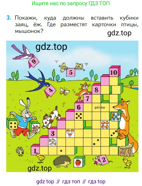 ГДЗ Математика, 1 класс Учебник, авторы: Моро Мария Игнатьевна, Волкова Светлана Ивановна, Степанова Светлана Вячеславовна, издательство Просвещение, Москва, 2023, белого цвета, Часть 1, страница 81, номер 3, Условие