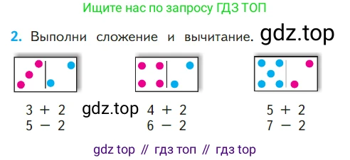 ГДЗ Математика, 1 класс Учебник, авторы: Моро Мария Игнатьевна, Волкова Светлана Ивановна, Степанова Светлана Вячеславовна, издательство Просвещение, Москва, 2023, белого цвета, Часть 1, страница 90, номер 2, Условие