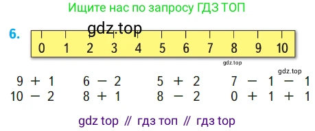 ГДЗ Математика, 1 класс Учебник, авторы: Моро Мария Игнатьевна, Волкова Светлана Ивановна, Степанова Светлана Вячеславовна, издательство Просвещение, Москва, 2023, белого цвета, Часть 1, страница 95, номер 6, Условие