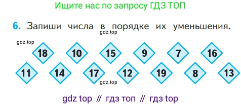 ГДЗ Математика, 1 класс Учебник, авторы: Моро Мария Игнатьевна, Волкова Светлана Ивановна, Степанова Светлана Вячеславовна, издательство Просвещение, Москва, 2023, белого цвета, Часть 2, страница 101, номер 6, Условие