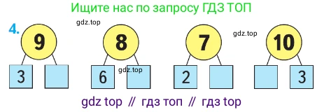 ГДЗ Математика, 1 класс Учебник, авторы: Моро Мария Игнатьевна, Волкова Светлана Ивановна, Степанова Светлана Вячеславовна, издательство Просвещение, Москва, 2023, белого цвета, Часть 2, страница 19, номер 4, Условие