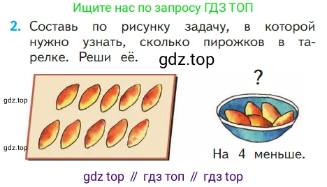 ГДЗ Математика, 1 класс Учебник, авторы: Моро Мария Игнатьевна, Волкова Светлана Ивановна, Степанова Светлана Вячеславовна, издательство Просвещение, Москва, 2023, белого цвета, Часть 2, страница 9, номер 2, Условие