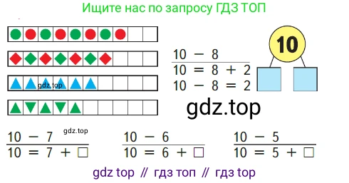 ГДЗ Математика, 1 класс Учебник, авторы: Моро Мария Игнатьевна, Волкова Светлана Ивановна, Степанова Светлана Вячеславовна, издательство Просвещение, Москва, 2023, белого цвета, Часть 2, страница 34, Условие