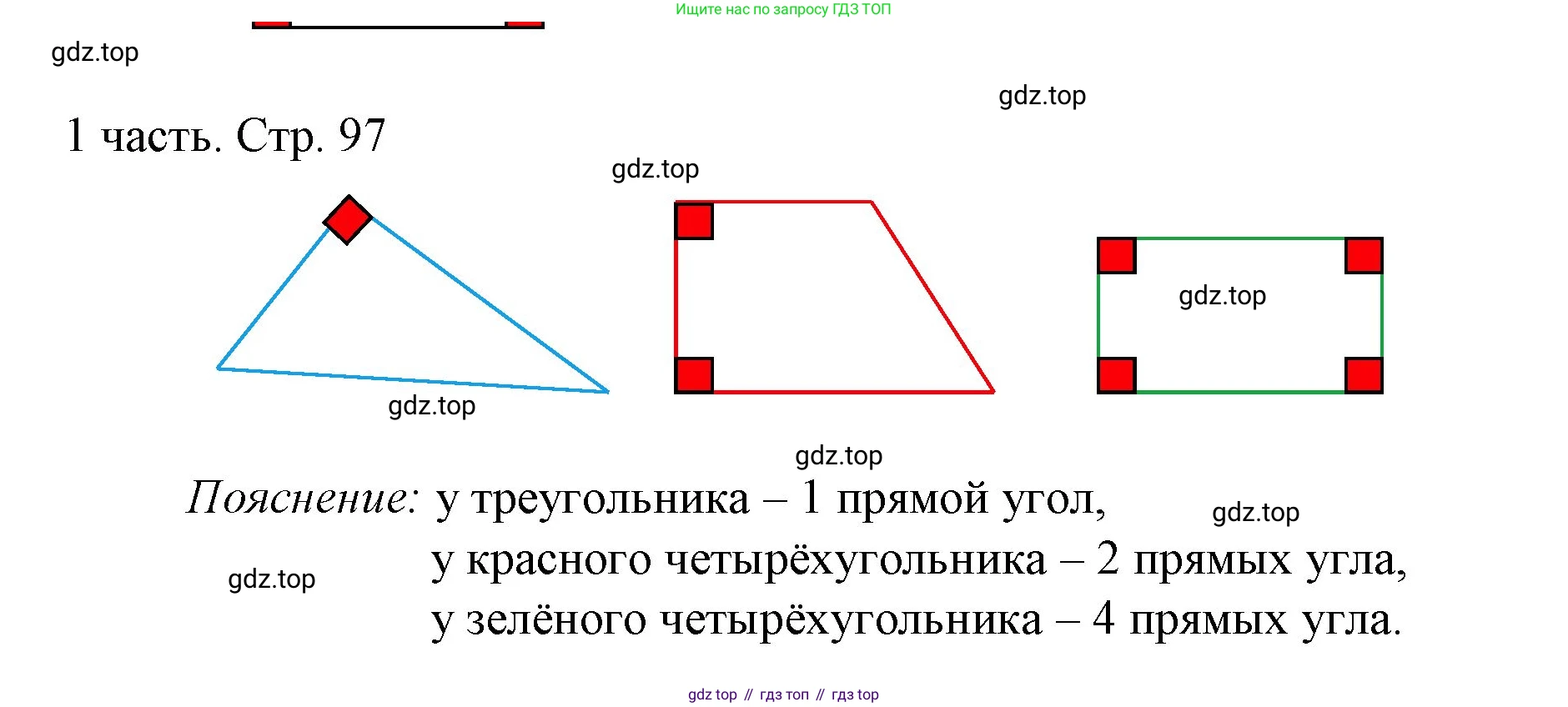 ГДЗ Математика, 1 класс Учебник, авторы: Моро Мария Игнатьевна, Волкова Светлана Ивановна, Степанова Светлана Вячеславовна, издательство Просвещение, Москва, 2023, белого цвета, Часть 1, страница 97, Решение