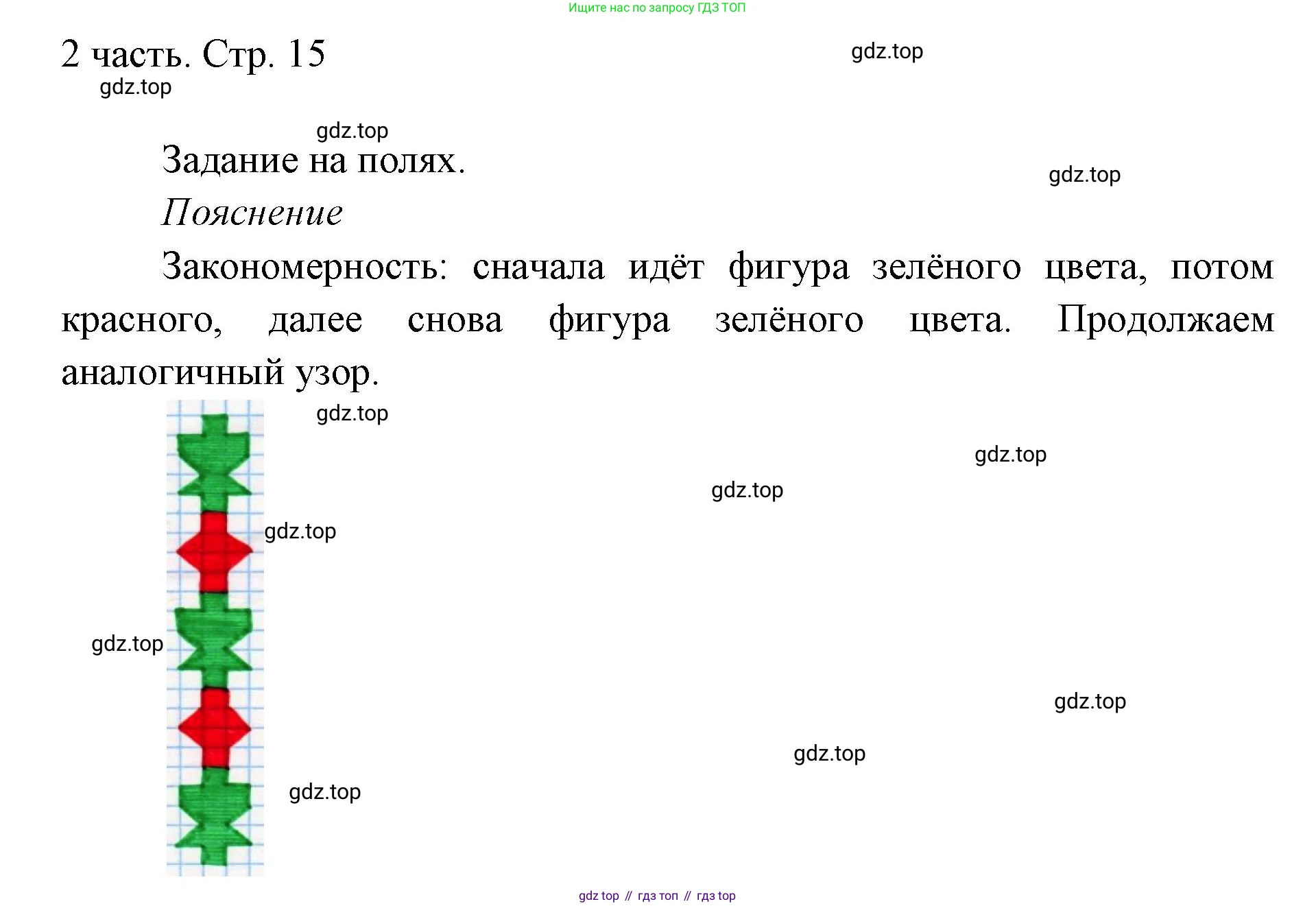 ГДЗ Математика, 1 класс Учебник, авторы: Моро Мария Игнатьевна, Волкова Светлана Ивановна, Степанова Светлана Вячеславовна, издательство Просвещение, Москва, 2023, белого цвета, Часть 2, страница 15, Решение