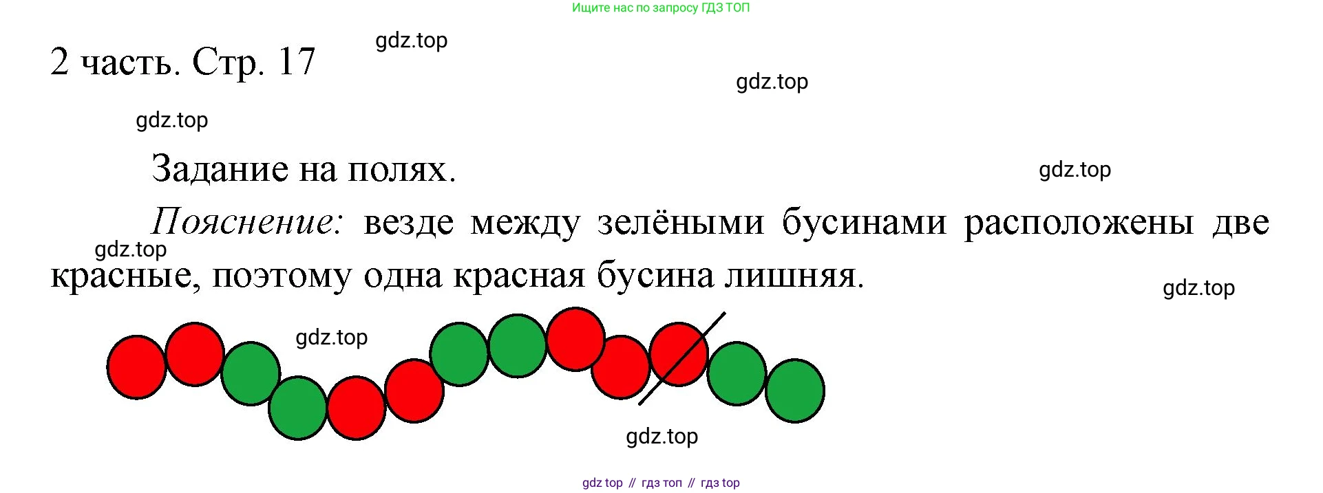 ГДЗ Математика, 1 класс Учебник, авторы: Моро Мария Игнатьевна, Волкова Светлана Ивановна, Степанова Светлана Вячеславовна, издательство Просвещение, Москва, 2023, белого цвета, Часть 2, страница 17, Решение