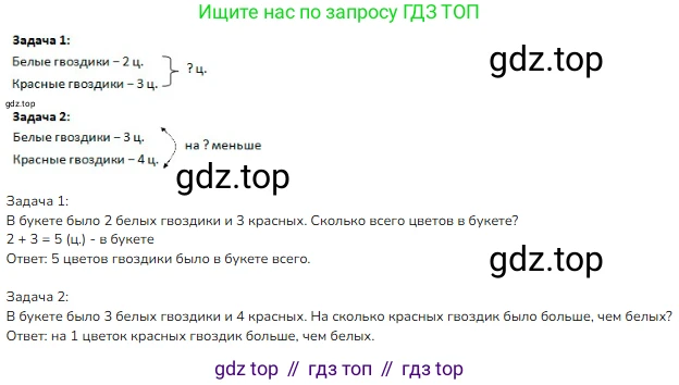 ГДЗ Математика, 1 класс Учебник, авторы: Моро Мария Игнатьевна, Волкова Светлана Ивановна, Степанова Светлана Вячеславовна, издательство Просвещение, Москва, 2023, белого цвета, Часть 2, страница 16, номер 4, Решение