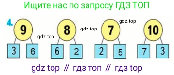 ГДЗ Математика, 1 класс Учебник, авторы: Моро Мария Игнатьевна, Волкова Светлана Ивановна, Степанова Светлана Вячеславовна, издательство Просвещение, Москва, 2023, белого цвета, Часть 2, страница 19, номер 4, Решение