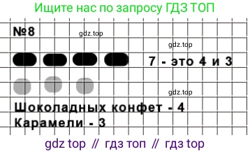 ГДЗ Математика, 1 класс Учебник, авторы: Моро Мария Игнатьевна, Волкова Светлана Ивановна, Степанова Светлана Вячеславовна, издательство Просвещение, Москва, 2023, белого цвета, Часть 2, страница 5, номер 8, Решение