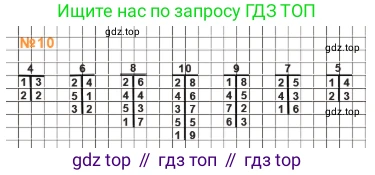 ГДЗ Математика, 1 класс Учебник, авторы: Моро Мария Игнатьевна, Волкова Светлана Ивановна, Степанова Светлана Вячеславовна, издательство Просвещение, Москва, 2023, белого цвета, Часть 2, страница 57, номер 10, Решение