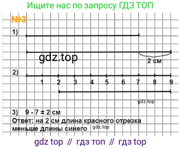 ГДЗ Математика, 1 класс Учебник, авторы: Моро Мария Игнатьевна, Волкова Светлана Ивановна, Степанова Светлана Вячеславовна, издательство Просвещение, Москва, 2023, белого цвета, Часть 2, страница 67, номер 3, Решение