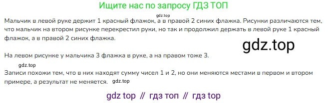 ГДЗ Математика, 1 класс Учебник, авторы: Моро Мария Игнатьевна, Волкова Светлана Ивановна, Степанова Светлана Вячеславовна, издательство Просвещение, Москва, 2023, белого цвета, Часть 2, страница 14, Решение
