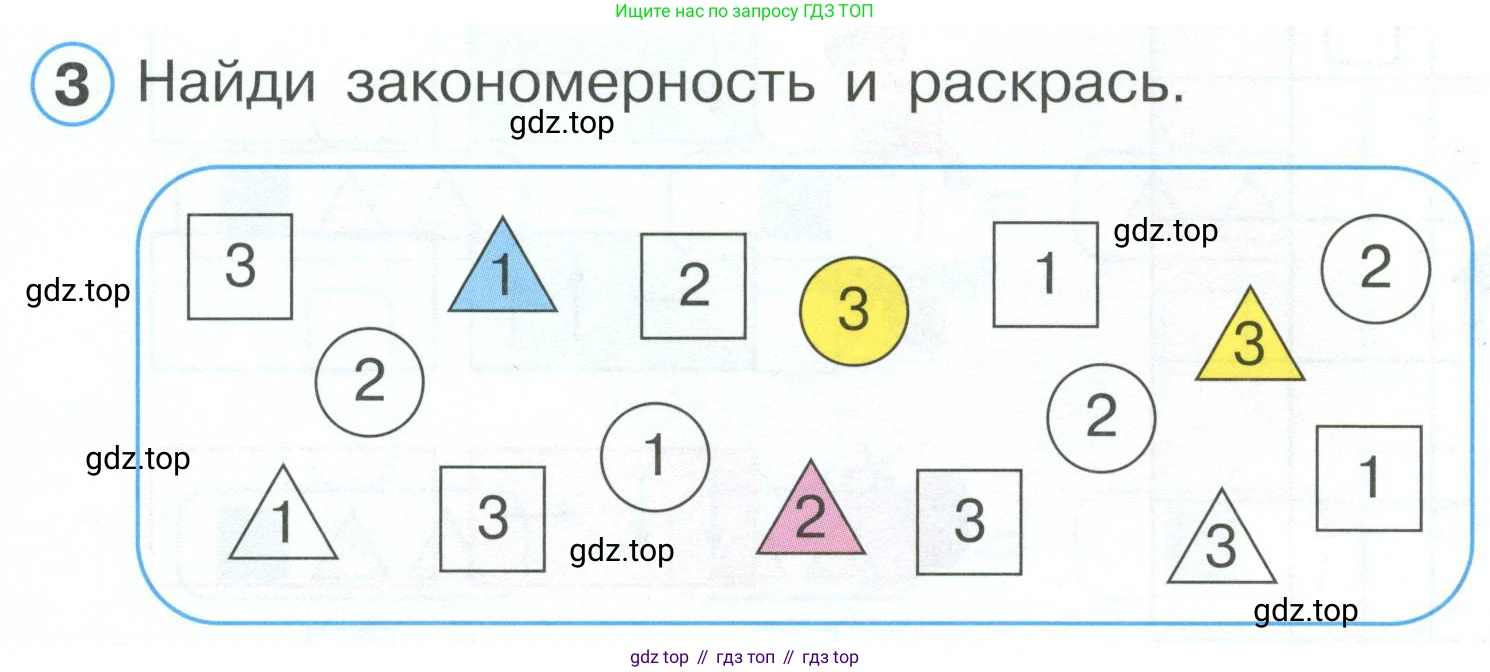 Математика, 1 класс рабочая тетрадь, автор: Петерсон Людмила Георгиевна, издательство Просвещение, Москва, 2020, жёлтого цвета, Часть 1, страница 36, номер 3, Условие 2023