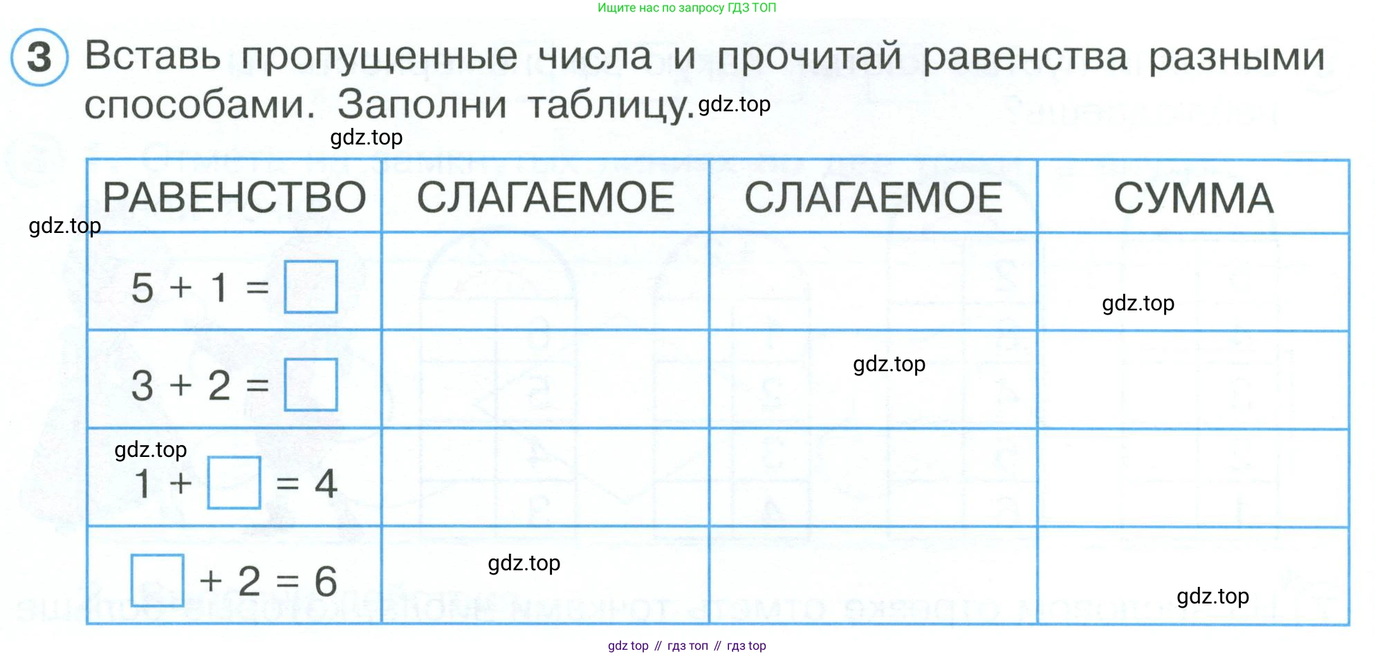 Математика, 1 класс рабочая тетрадь, автор: Петерсон Людмила Георгиевна, издательство Просвещение, Москва, 2020, жёлтого цвета, Часть 1, страница 62, номер 3, Условие 2023