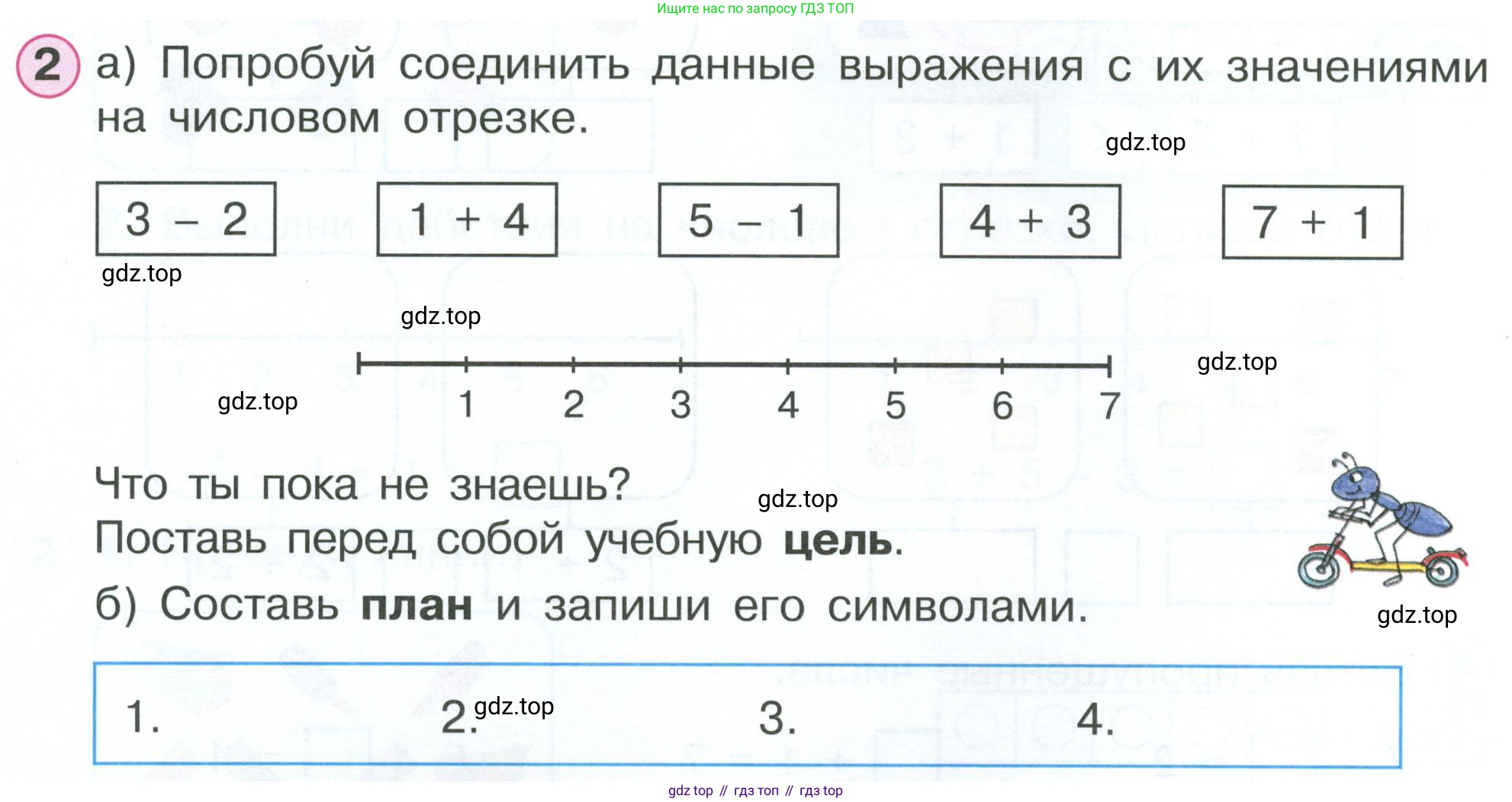Математика, 1 класс рабочая тетрадь, автор: Петерсон Людмила Георгиевна, издательство Просвещение, Москва, 2020, жёлтого цвета, Часть 2, страница 14, номер 2, Условие 2023