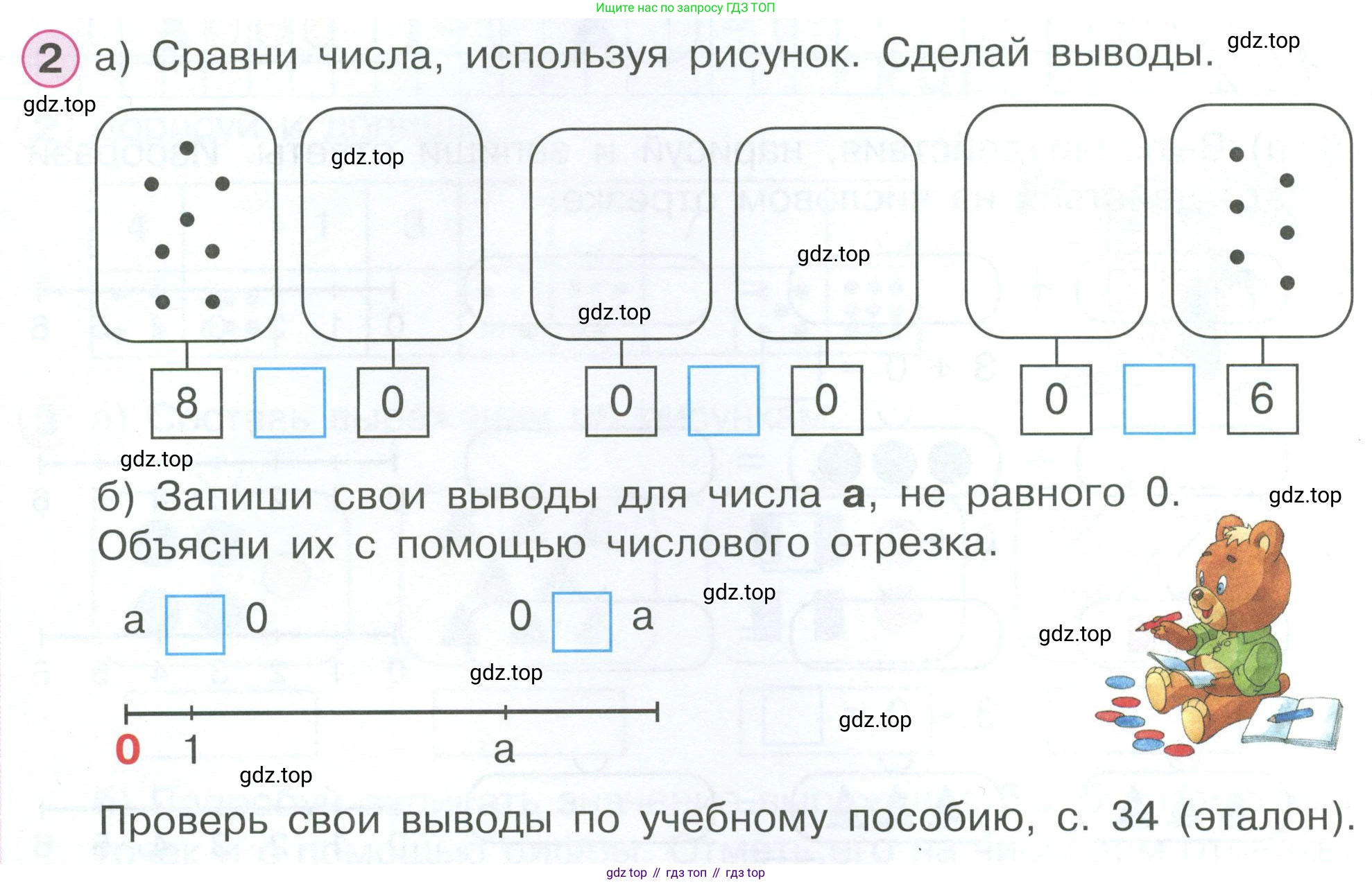 Математика, 1 класс рабочая тетрадь, автор: Петерсон Людмила Георгиевна, издательство Просвещение, Москва, 2020, жёлтого цвета, Часть 2, страница 36, номер 2, Условие 2023