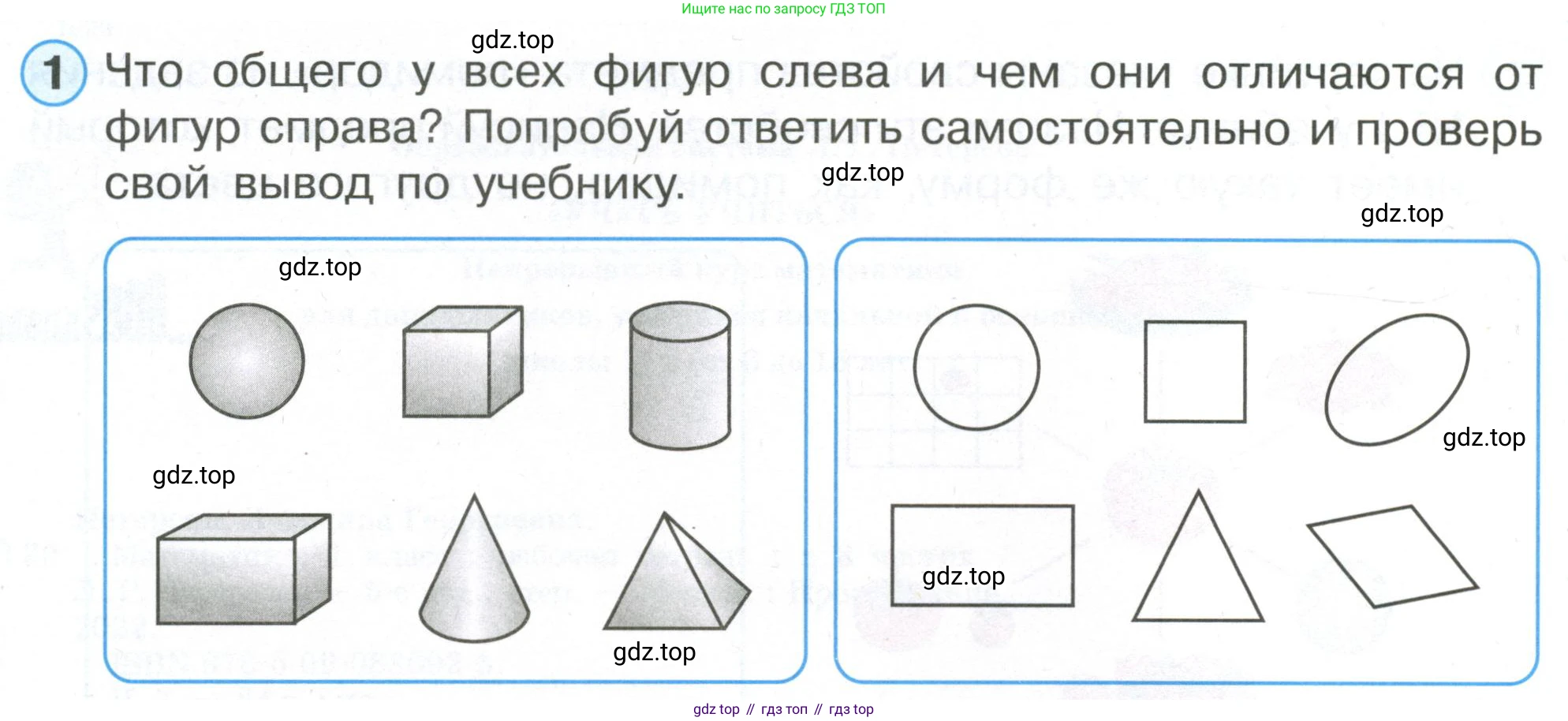 Математика, 1 класс рабочая тетрадь, автор: Петерсон Людмила Георгиевна, издательство Просвещение, Москва, 2020, жёлтого цвета, Часть 1, страница 4, номер 1, Условие 2020-2022