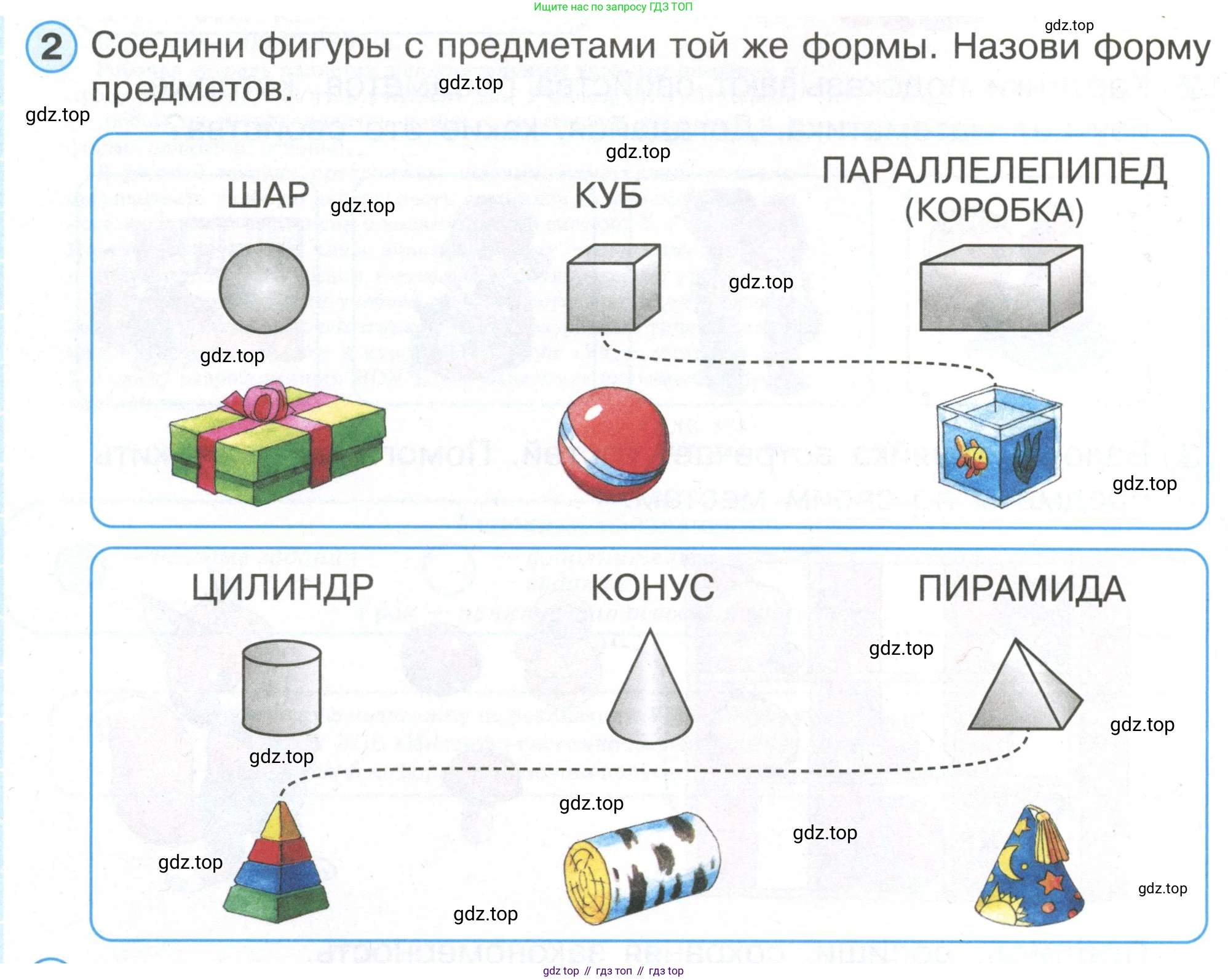 Математика, 1 класс рабочая тетрадь, автор: Петерсон Людмила Георгиевна, издательство Просвещение, Москва, 2020, жёлтого цвета, Часть 1, страница 4, номер 2, Условие 2020-2022