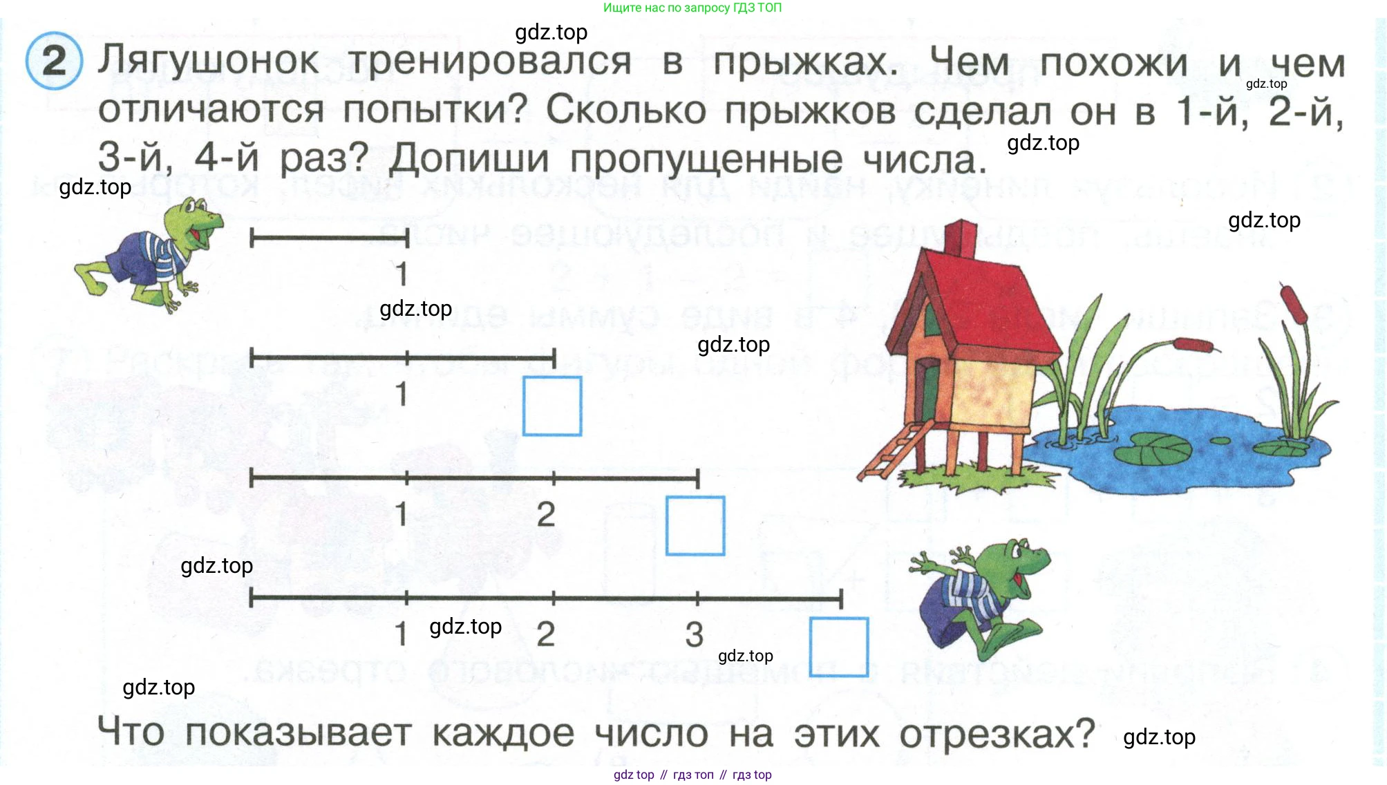 Математика, 1 класс рабочая тетрадь, автор: Петерсон Людмила Георгиевна, издательство Просвещение, Москва, 2020, жёлтого цвета, Часть 1, страница 39, номер 2, Условие 2020-2022