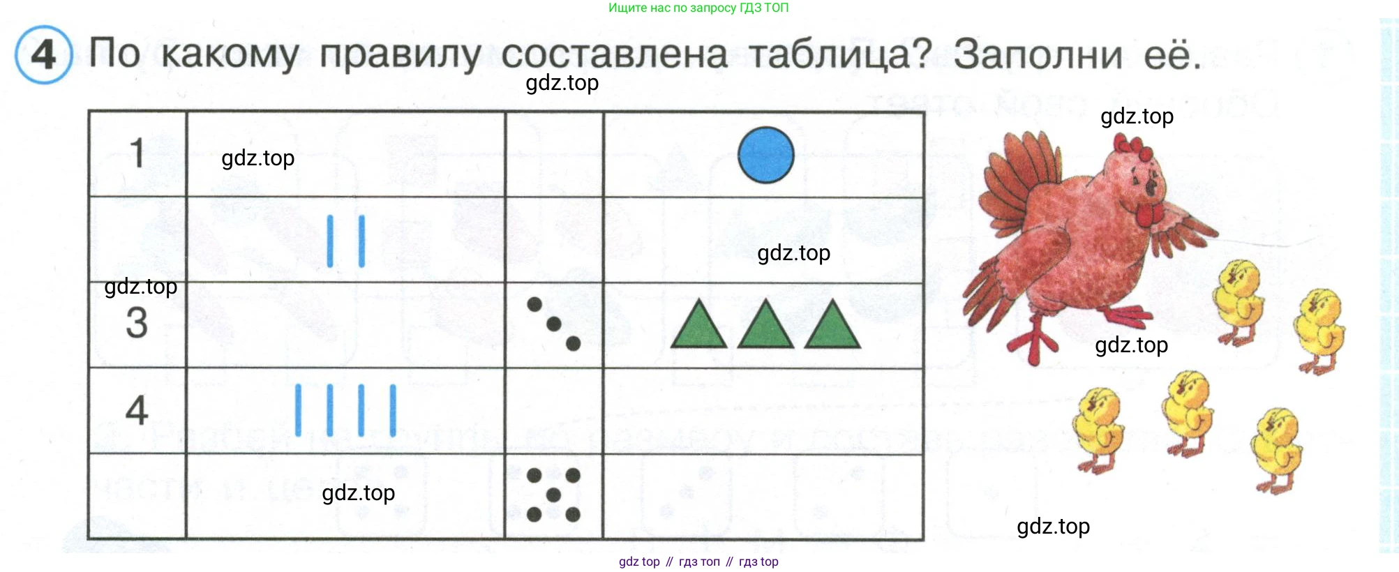 Математика, 1 класс рабочая тетрадь, автор: Петерсон Людмила Георгиевна, издательство Просвещение, Москва, 2020, жёлтого цвета, Часть 1, страница 45, номер 4, Условие 2020-2022