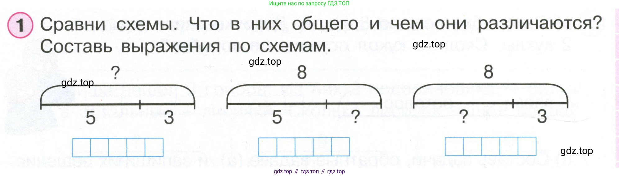 Математика, 1 класс рабочая тетрадь, автор: Петерсон Людмила Георгиевна, издательство Просвещение, Москва, 2020, жёлтого цвета, Часть 2, страница 49, номер 1, Условие 2020-2022