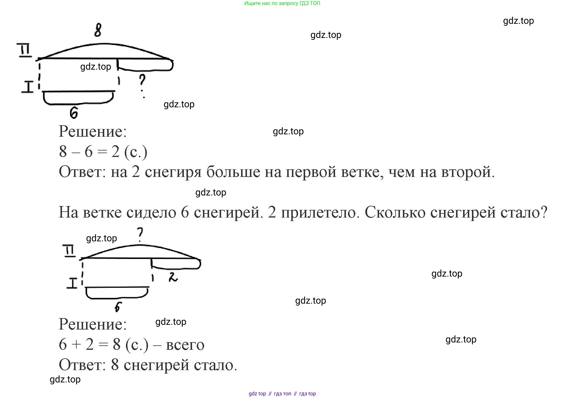 Математика, 1 класс рабочая тетрадь, автор: Петерсон Людмила Георгиевна, издательство Просвещение, Москва, 2020, жёлтого цвета, Часть 2, страница 64, номер 5, Решение 2020-2022 (продолжение 2)