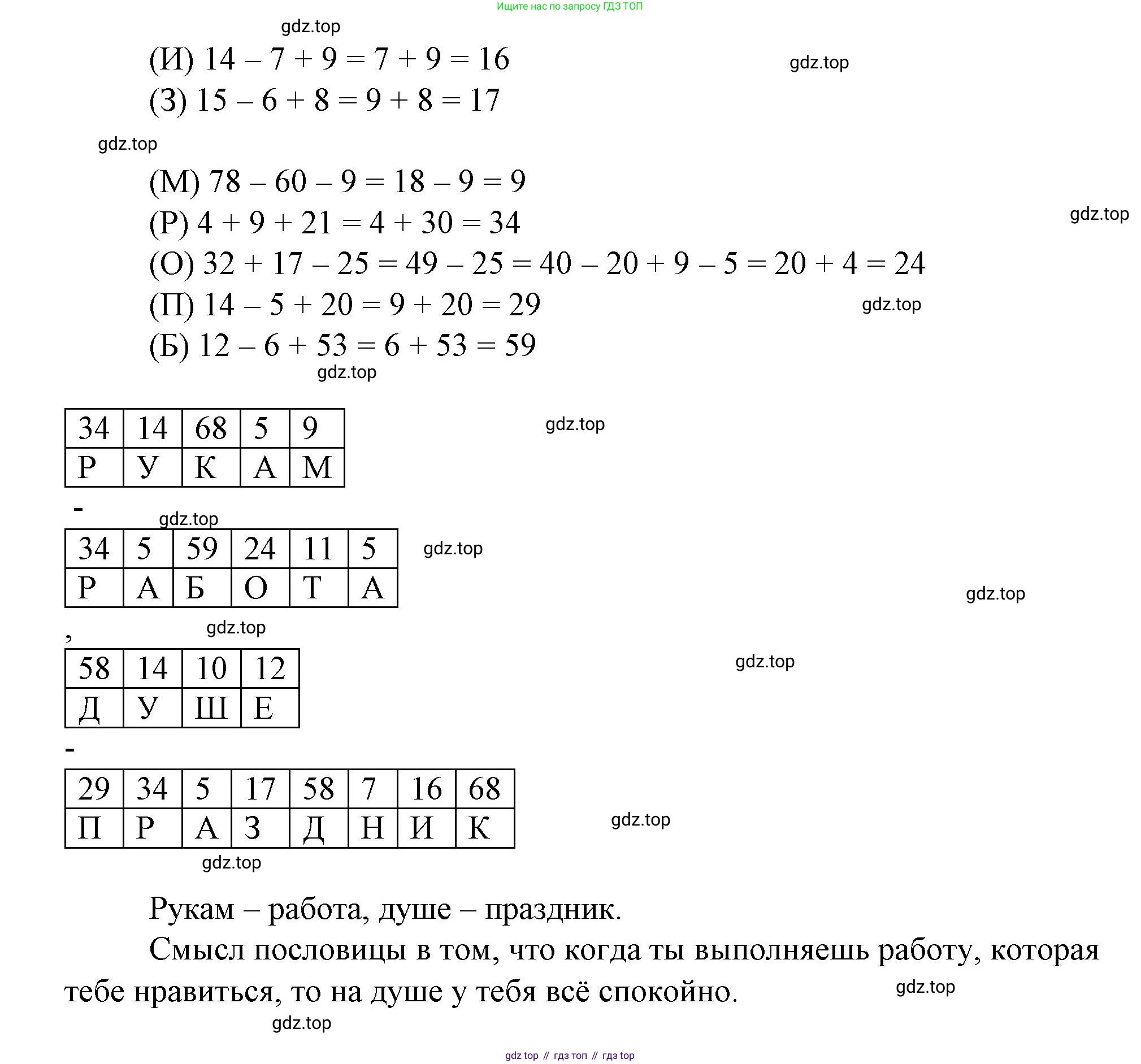 Математика, 1 класс рабочая тетрадь, автор: Петерсон Людмила Георгиевна, издательство Просвещение, Москва, 2020, жёлтого цвета, Часть 3, страница 64, номер 46, Решение 2020-2022 (продолжение 2)