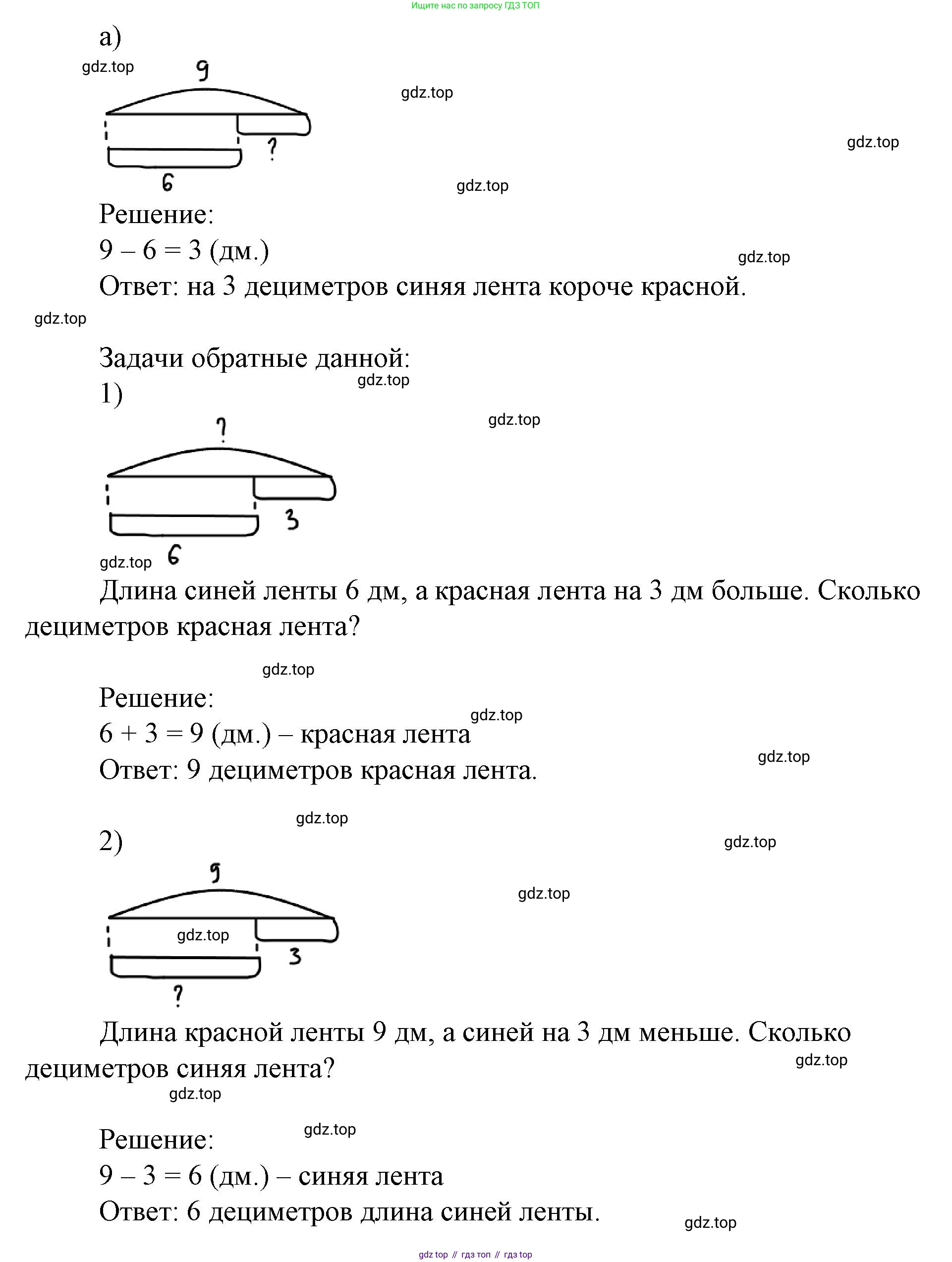 Математика, 1 класс рабочая тетрадь, автор: Петерсон Людмила Георгиевна, издательство Просвещение, Москва, 2020, жёлтого цвета, Часть 3, страница 55, номер 7, Решение 2020-2022 (продолжение 2)